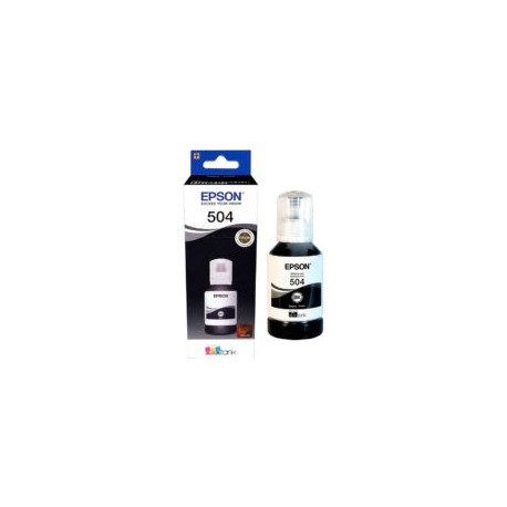 Tanque de Tinta Eco Tank Epson T504120 Negro