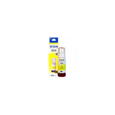 Tanque de Tinta Eco Tank Epson T504420 Amarillo