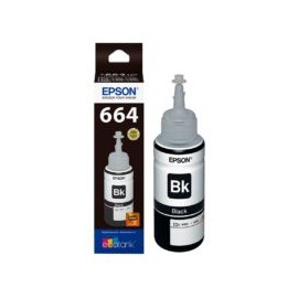 Tanque de Tinta Eco Tank Epson T664120 Negro