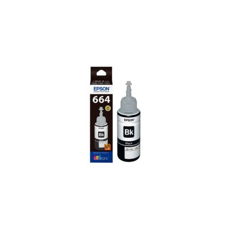 Tanque de Tinta Eco Tank Epson T664120 Negro