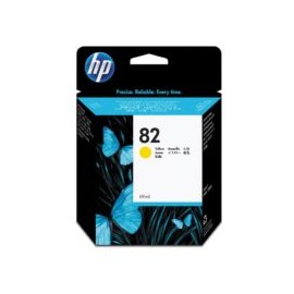 Tinta HP C4913A 82 LF color Amarillo.