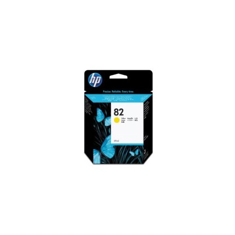 Tinta HP C4913A 82 LF color Amarillo.