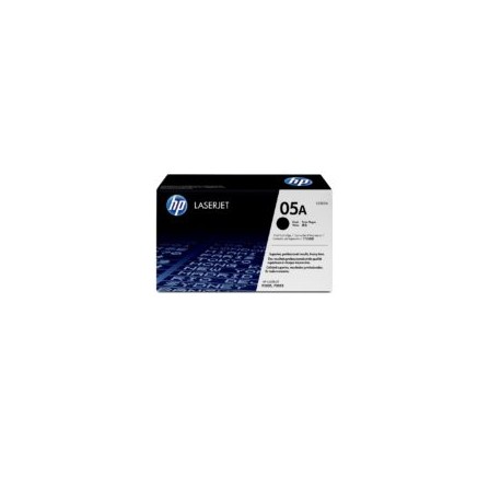Tóner HP CE505A, Negro, 05A.