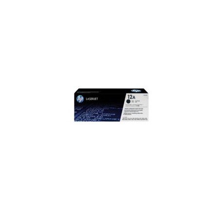 Tóner HP Q2612A, Negro, 12A.