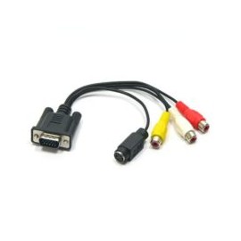 Cable multimedia VGA a RCA