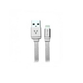 Cable Vorago CAB-113 USB a APPLE IPHONE, Blanco 1M.