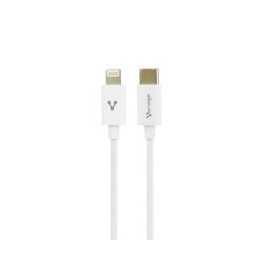 Cable Vorago Lightning blanco CAB-125 1mt 20w