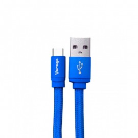 Cable Vorago Tipo «C» Color Azul CAB-123