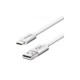 Cable Vorago Tipo «C» Color Blanco 1 Mtro. CAB-123
