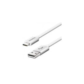 Cable Vorago Tipo «C» Color Blanco 1 Mtro. CAB-123