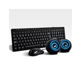 Kit de Teclado, Mouse y Bocinas Vorago KMS-104