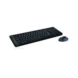 Kit de Teclado y Mouse Logitech Inalámbrico MK220