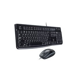 Kit de Teclado y Mouse Logitech MK120, interface USB