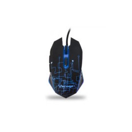 Mouse Gaming, Color Negro, Iluminado, MO-501.