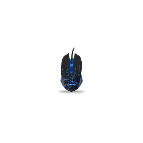 Mouse Gaming, Color Negro, Iluminado, MO-501.