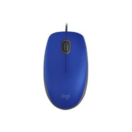 Mouse Logitech Alambrico, Modelo M110, USB, Azul, LOG-910-005491.