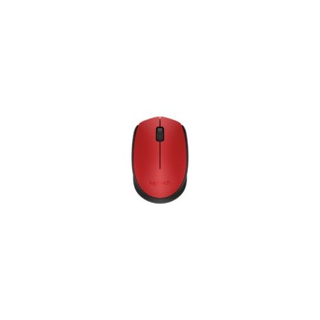Mouse Logitech M170 Inalámbrico Rojo, 910-004639