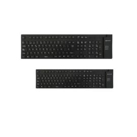 Teclado Acteck Alámbrico TF-240 Flexible USB Negro