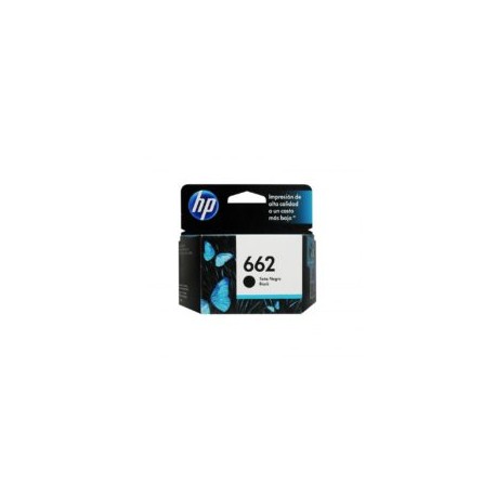 Cartucho de Tinta HP 662 Negro CZ103A
