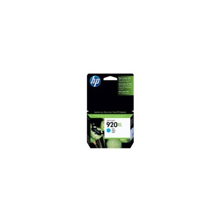 Cartucho de Tinta HP 920XL Cyan Alto Rendimiento CD972AL