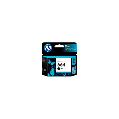 Cartucho de tinta HP 664 color Negro